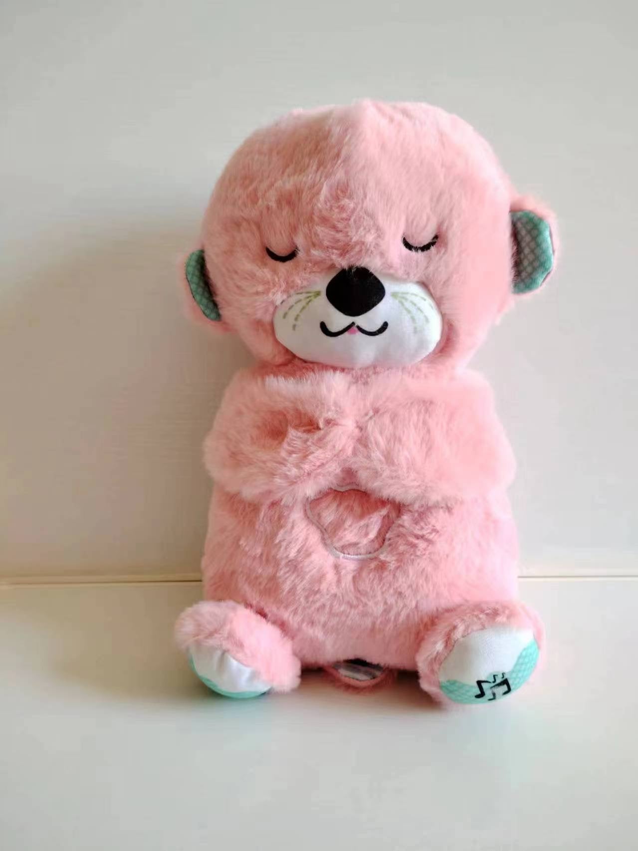 Sound Machine Soothe 'n Snuggle Otter - Music Lights & Rhythmic Breathing Motion