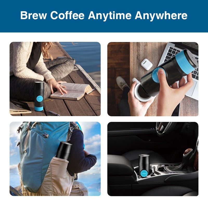 PORTABLE ESPRESSO MAKER - Have Espresso on the Go