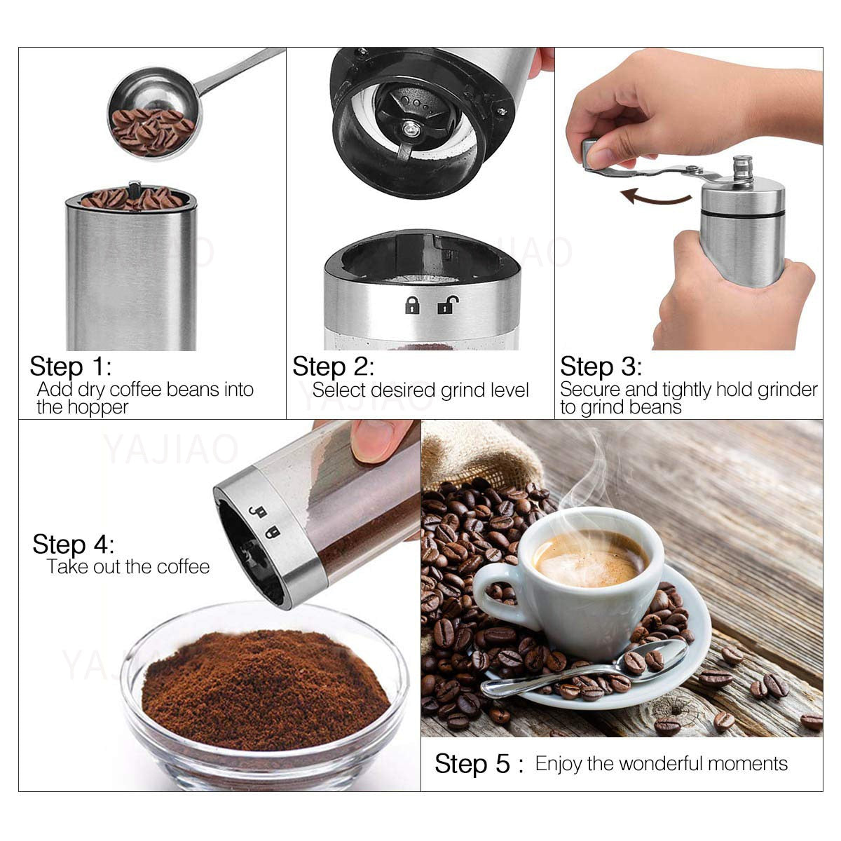 MINI MANUAL COFFEE GRINDER