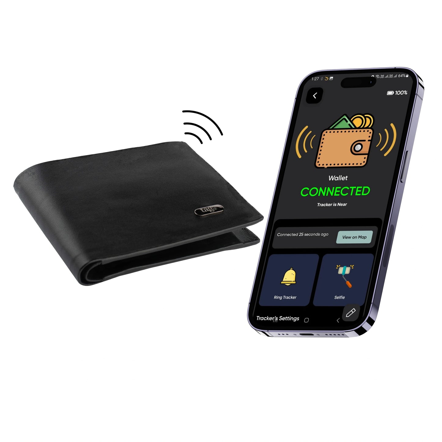 Secure Smart Wallet - Never Lose your Wallet Again!