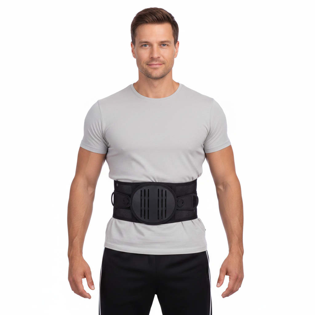 Double Pull Lumbar Support Belt