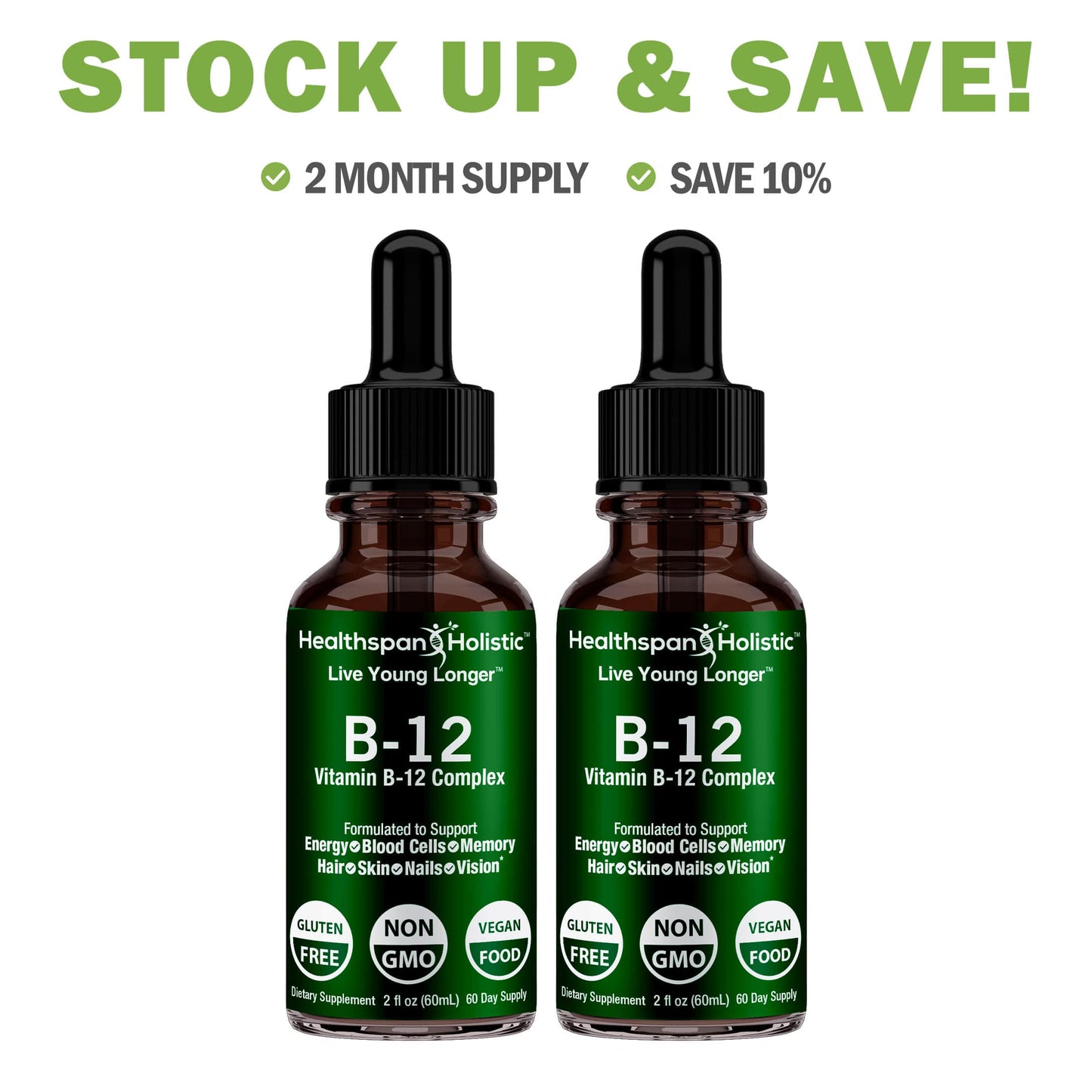 2oz Vegan B12 Supplement