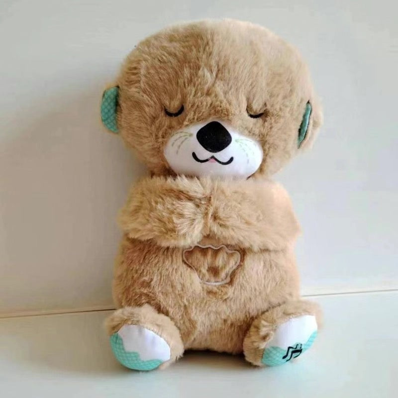 Sound Machine Soothe 'n Snuggle Otter - Music Lights & Rhythmic Breathing Motion