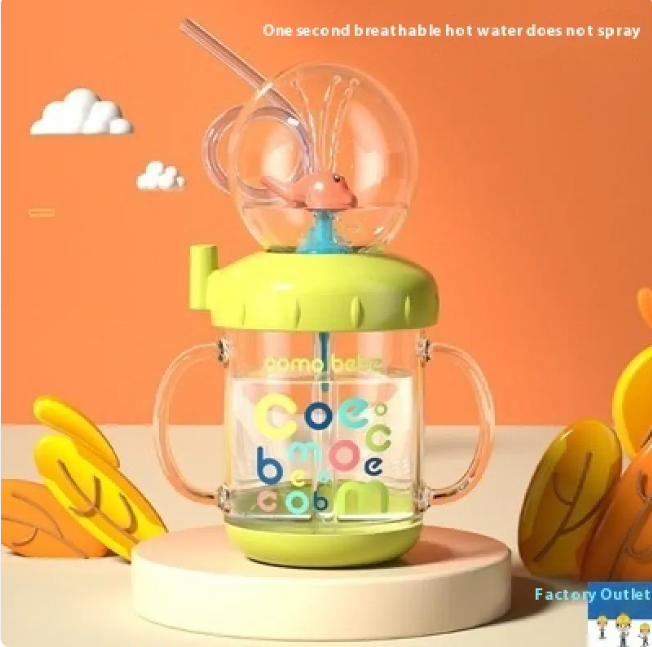 Children's Whale Cartoon Diving Leakproof Sippy Cup