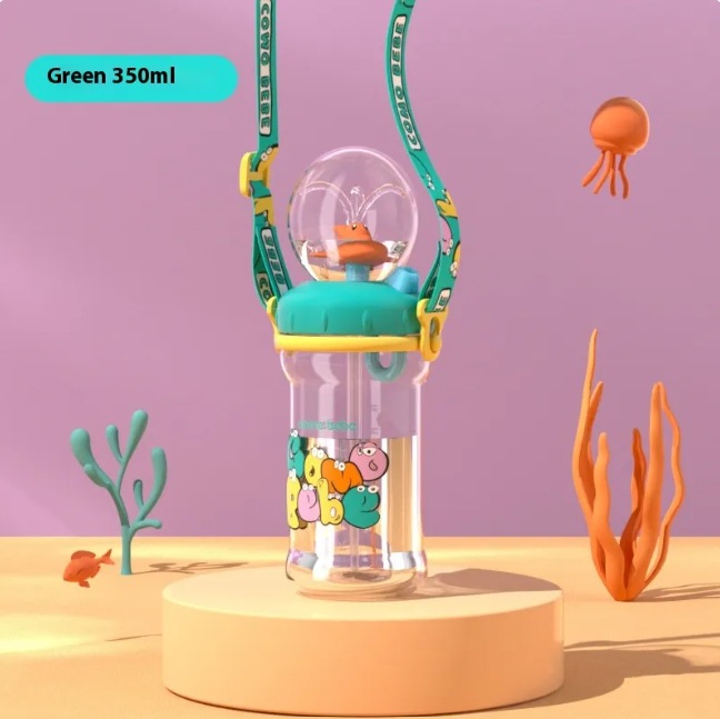 Children's Whale Cartoon Diving Leakproof Sippy Cup