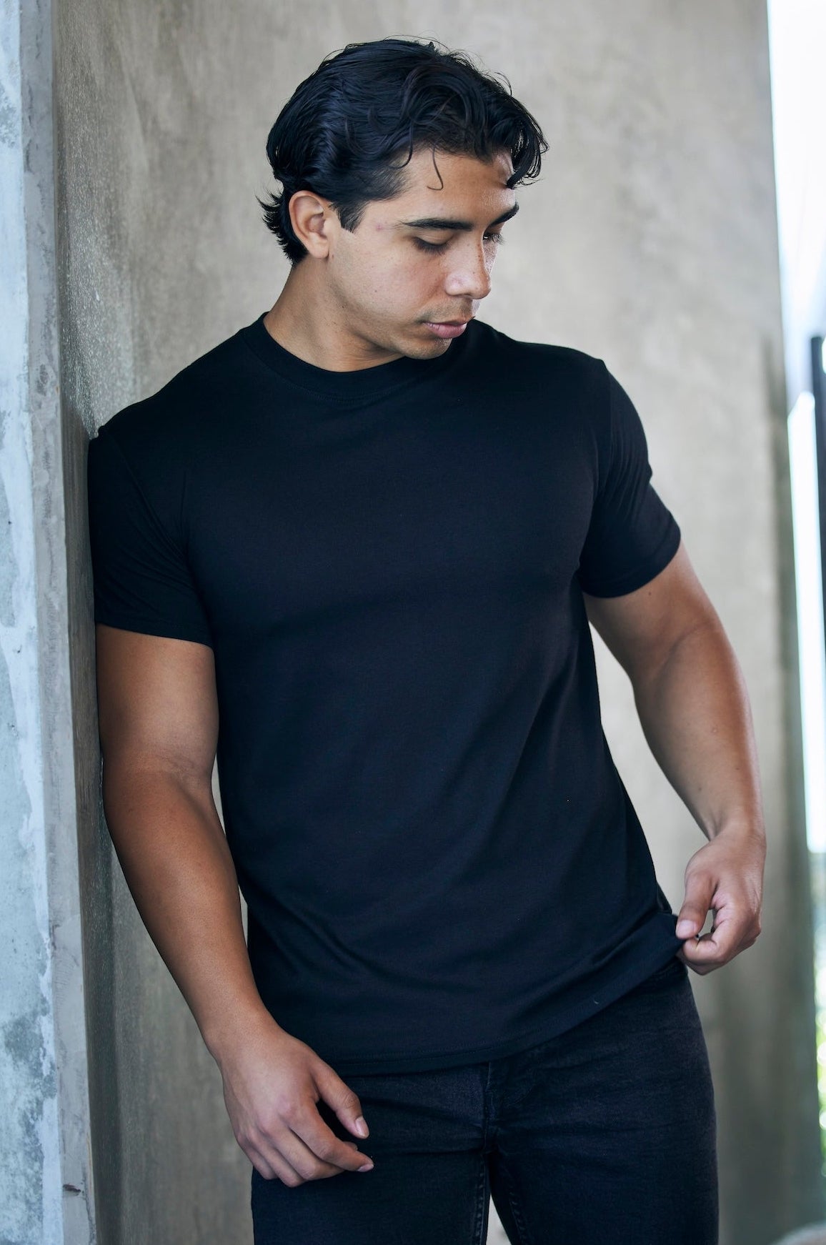 Bamboo Viscose/Organic Cotton Short Sleeve T-Shirt