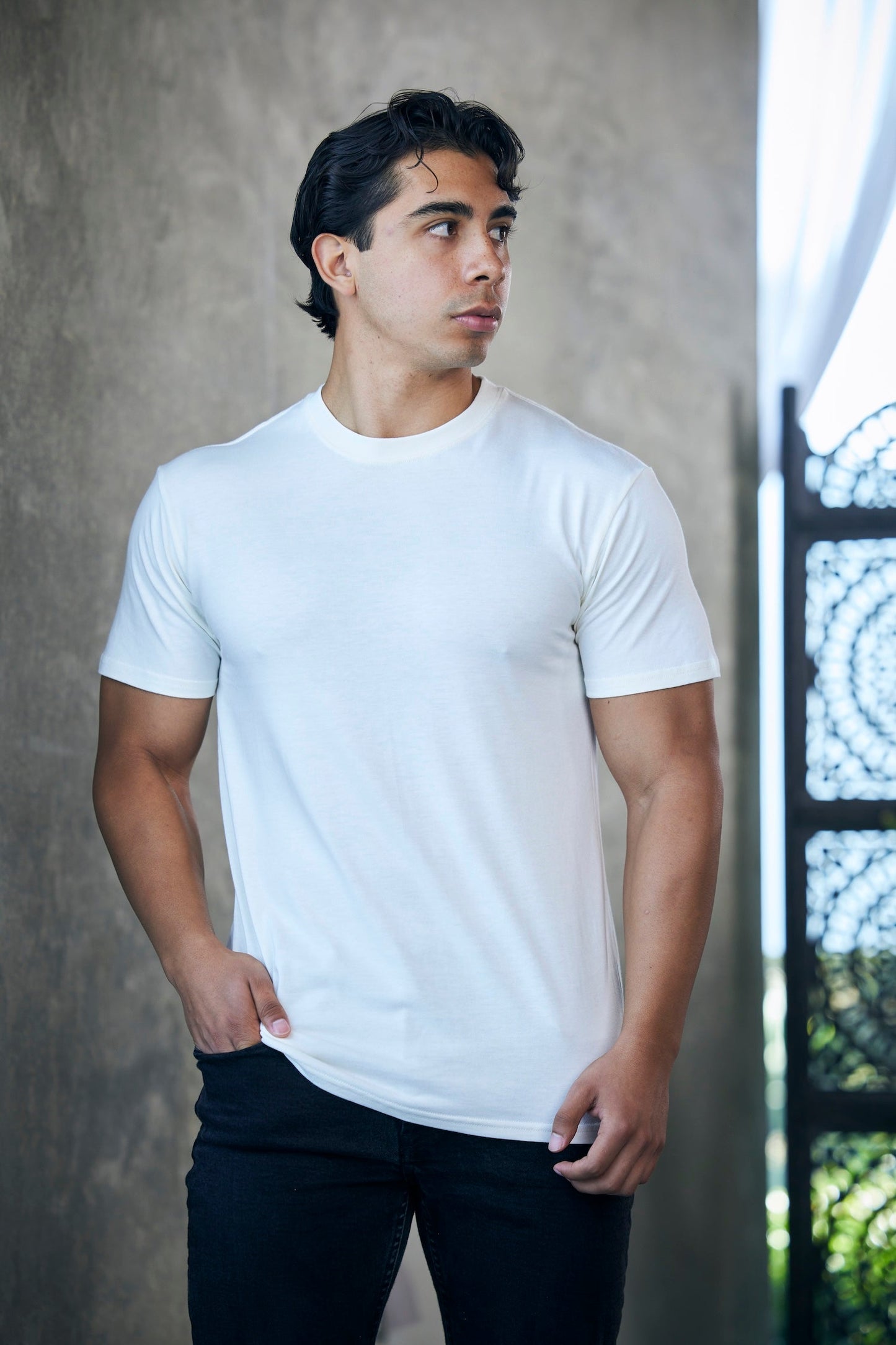 Bamboo Viscose/Organic Cotton Short Sleeve T-Shirt