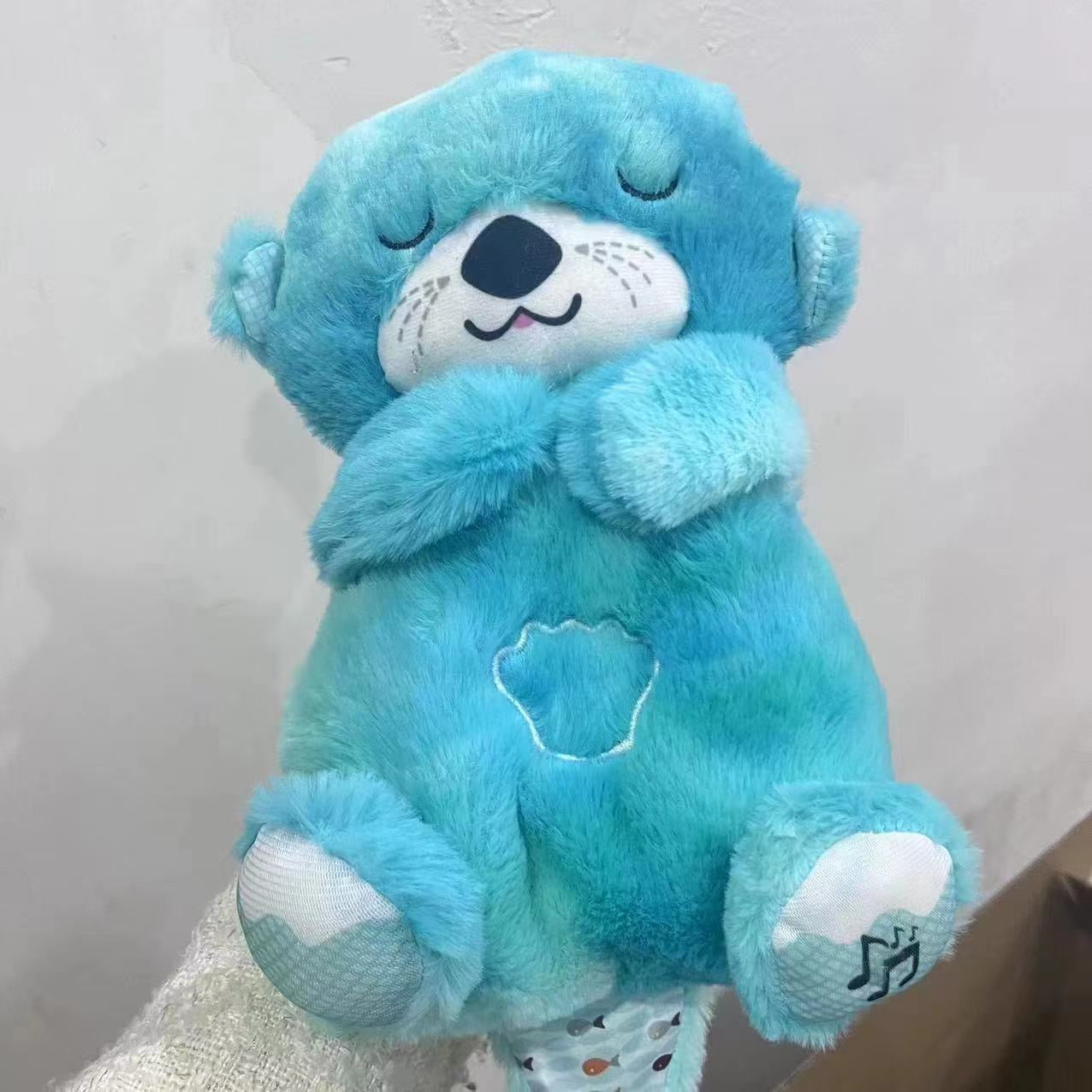 Sound Machine Soothe 'n Snuggle Otter - Music Lights & Rhythmic Breathing Motion
