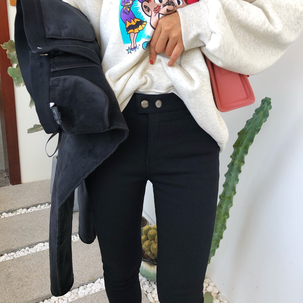 Winter Pencil Pants - Slim Fit