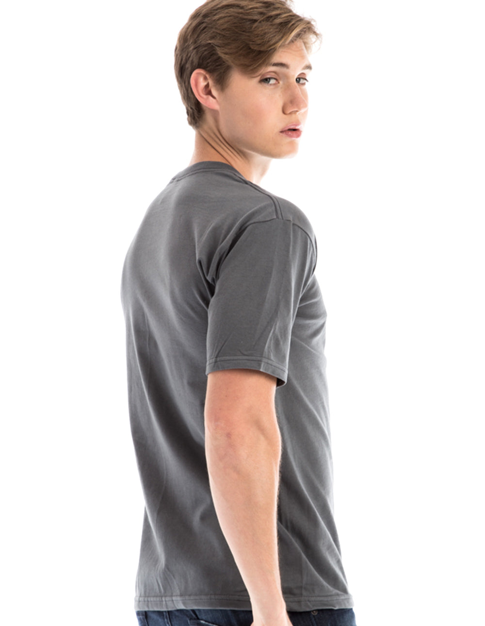 Retro Ring-Spun Crew Neck T-Shirt