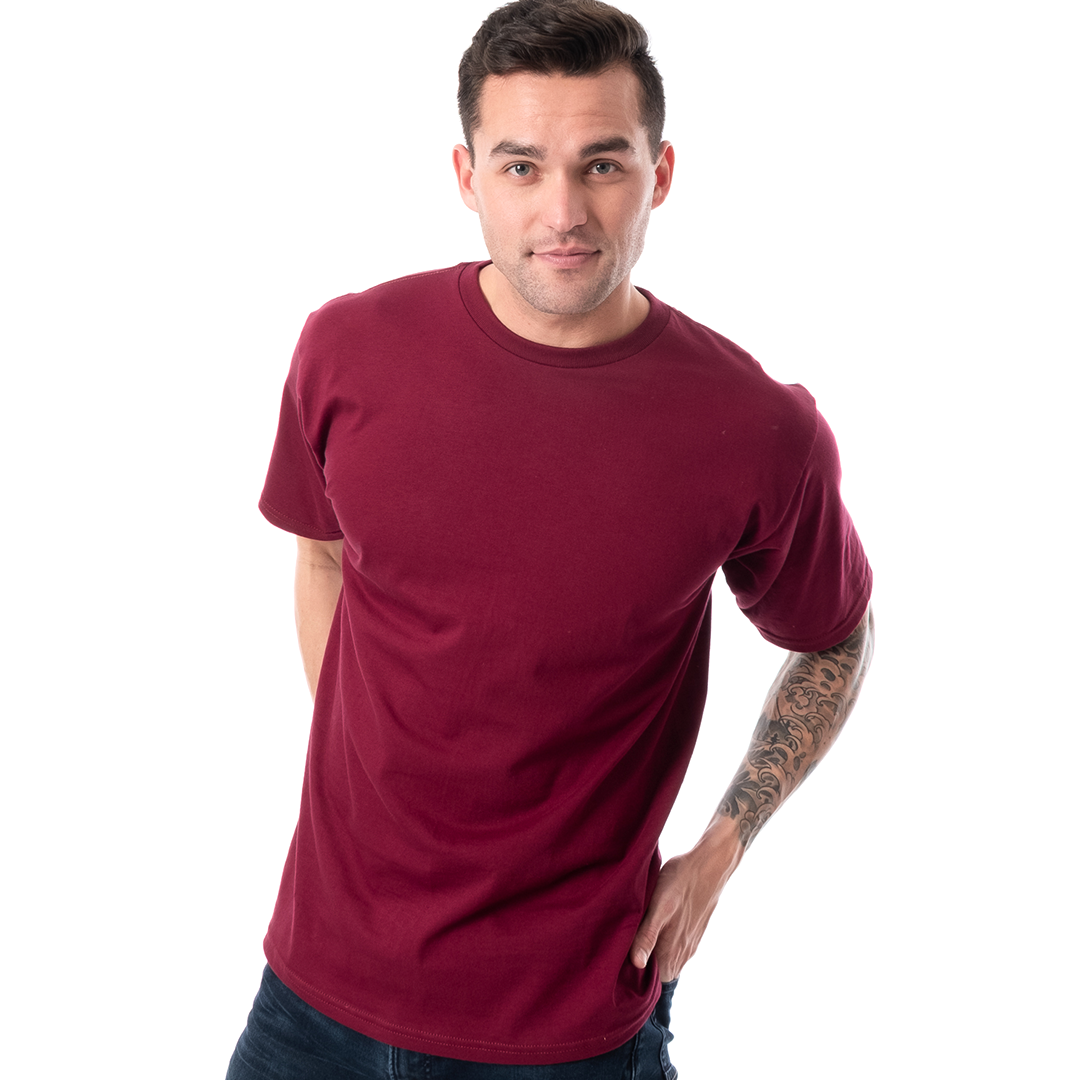 Retro Ring-Spun Crew Neck T-Shirt