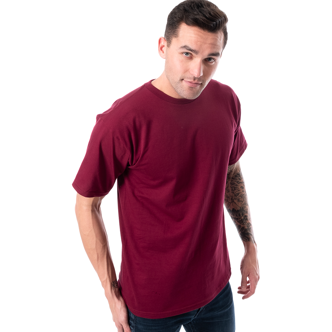 Retro Ring-Spun Crew Neck T-Shirt