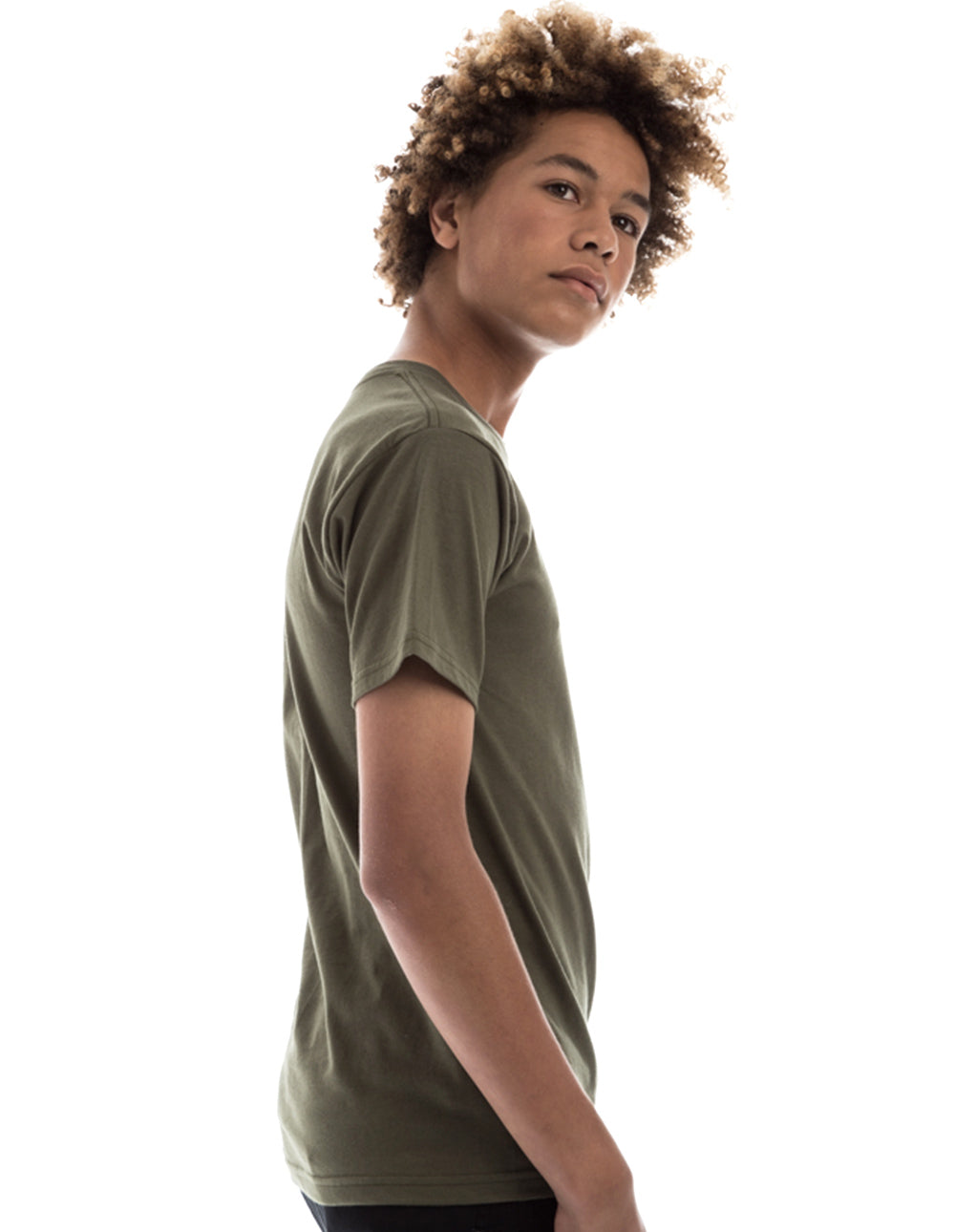 Retro Ring-Spun Crew Neck T-Shirt