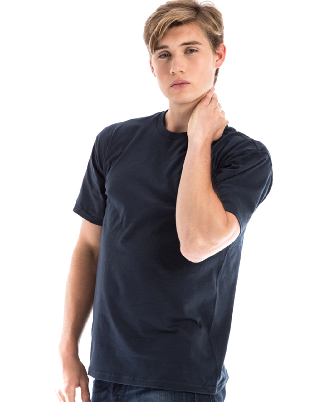 Retro Ring-Spun Crew Neck T-Shirt