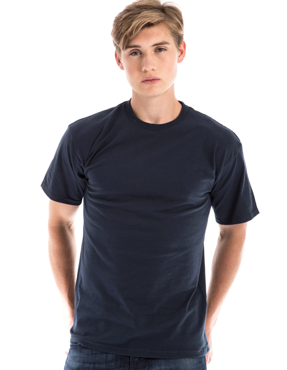 Retro Ring-Spun Crew Neck T-Shirt