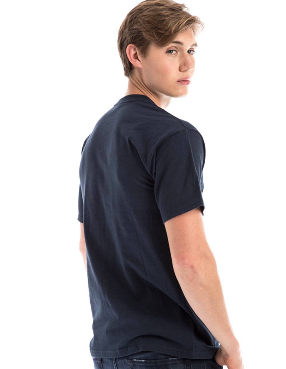 Retro Ring-Spun Crew Neck T-Shirt