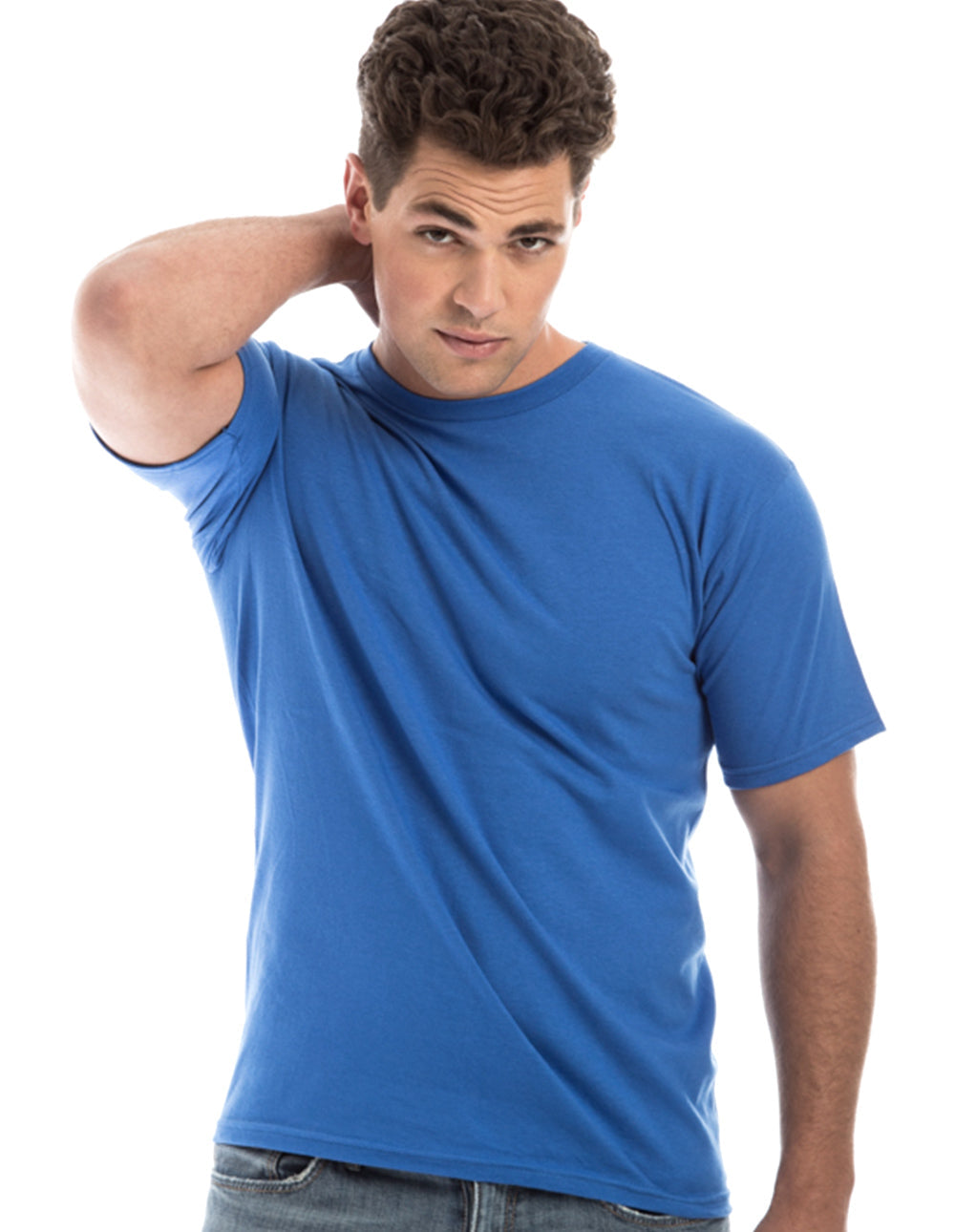 Retro Ring-Spun Crew Neck T-Shirt