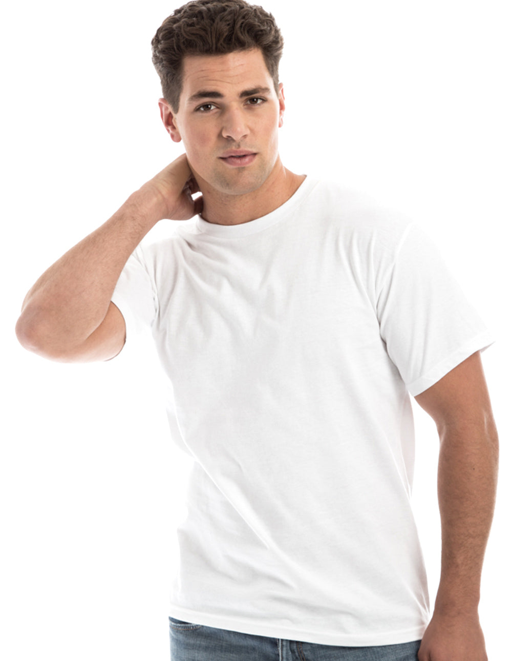 Retro Ring-Spun Crew Neck T-Shirt