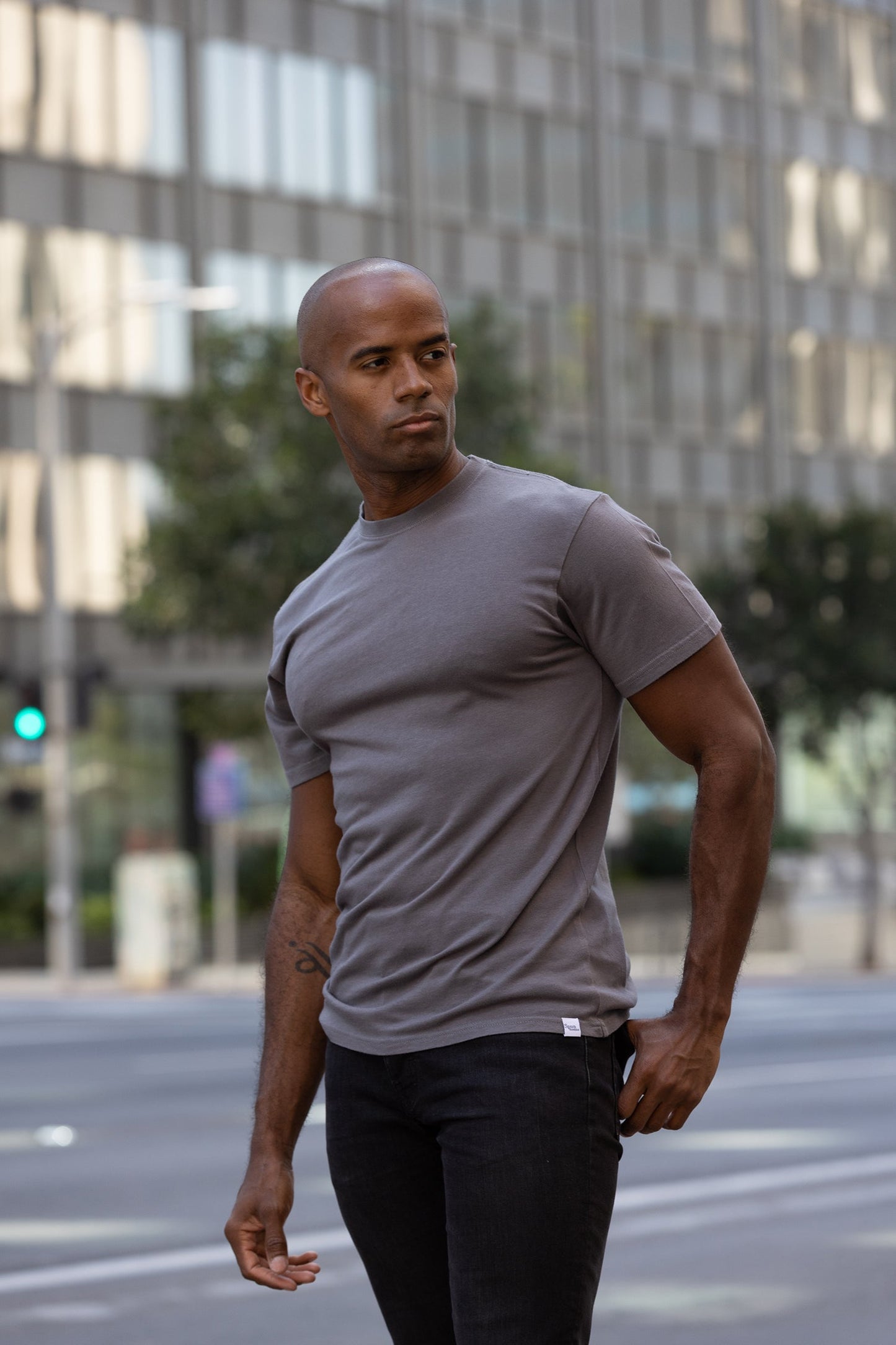 Bamboo Viscose/Organic Cotton Short Sleeve T-Shirt