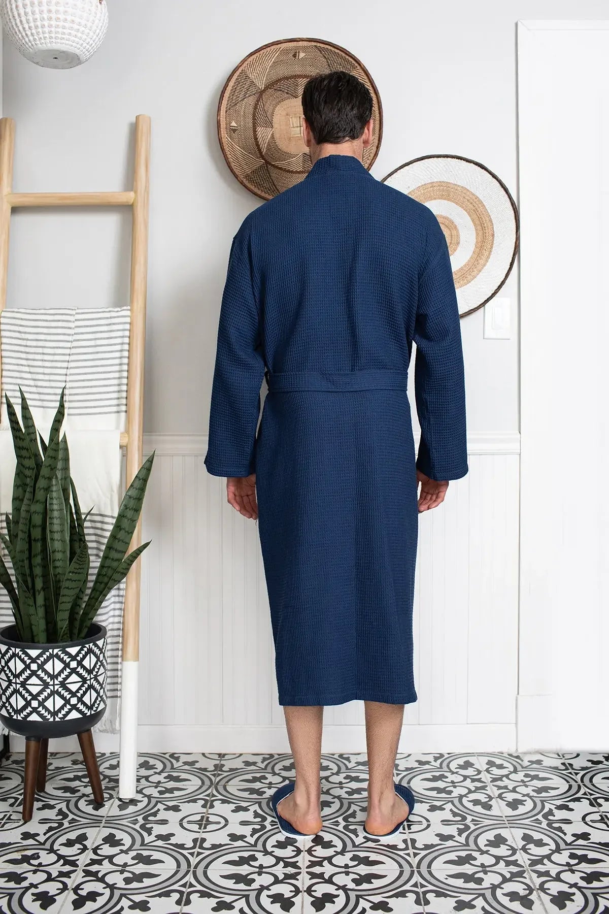 Bathrobe for Men -  Absorbent Lightweight