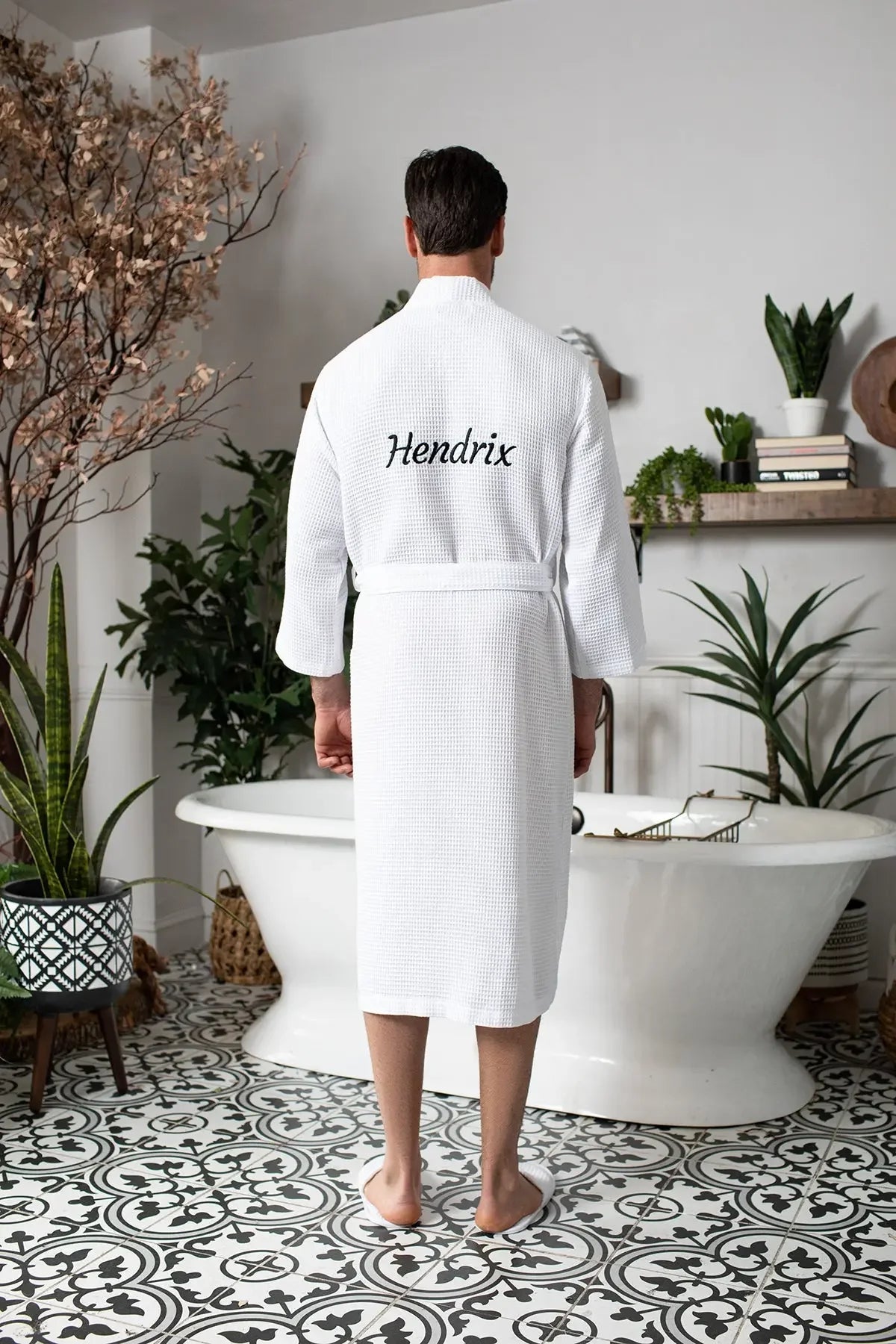 Bathrobe for Men -  Absorbent Lightweight