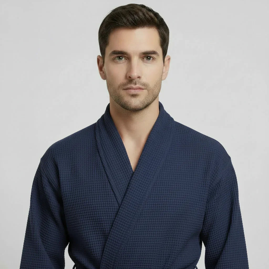 Bathrobe for Men -  Absorbent Lightweight