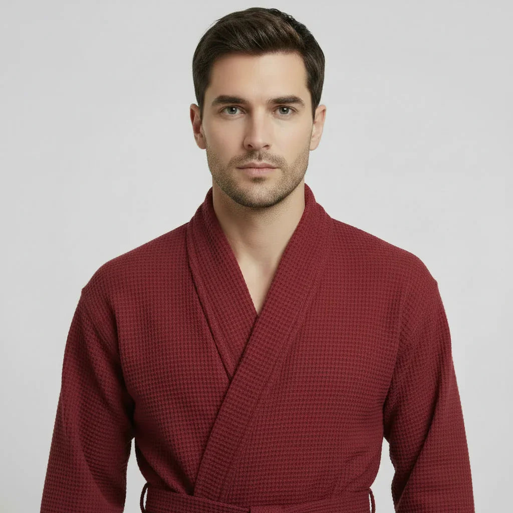 Bathrobe for Men -  Absorbent Lightweight