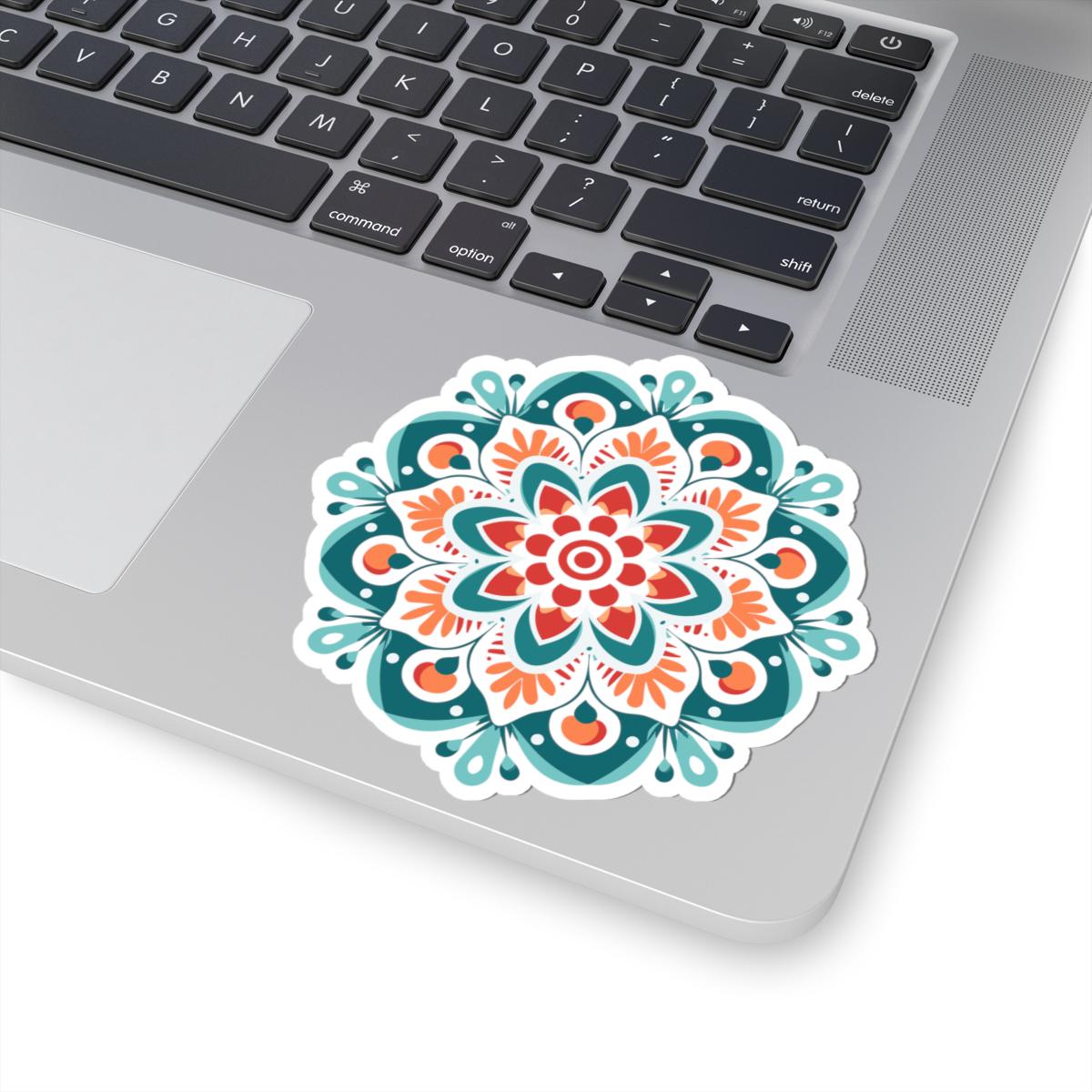 Radiant Harmony Mandala Sticker