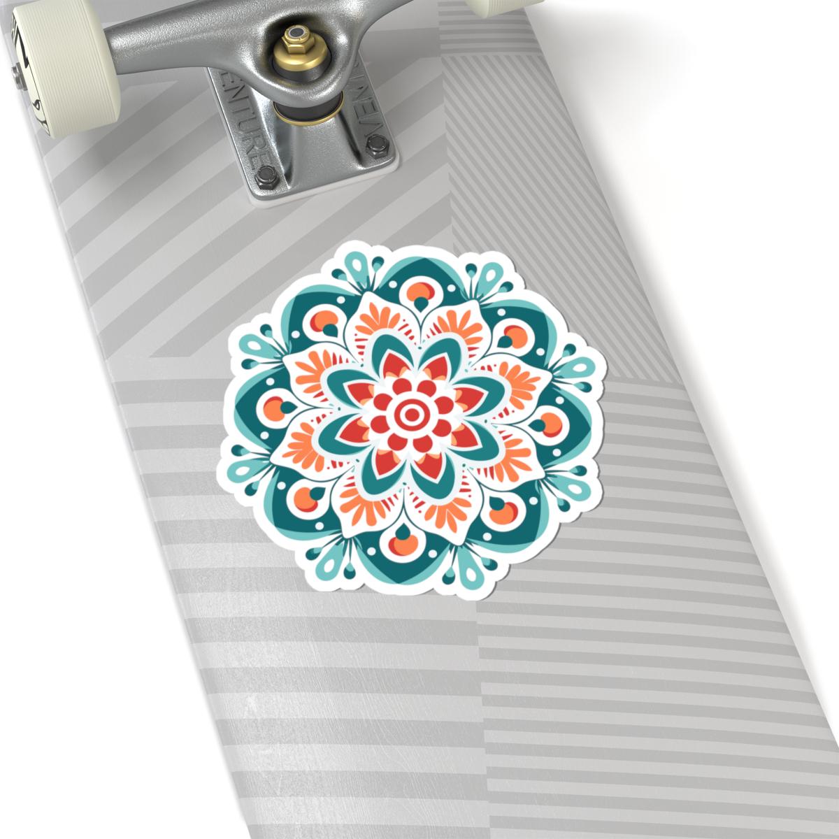 Radiant Harmony Mandala Sticker