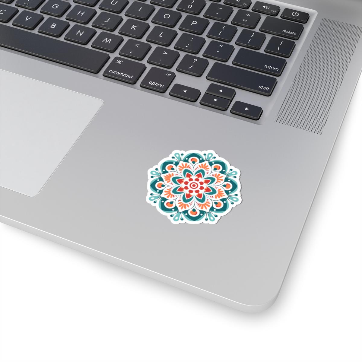 Radiant Harmony Mandala Sticker