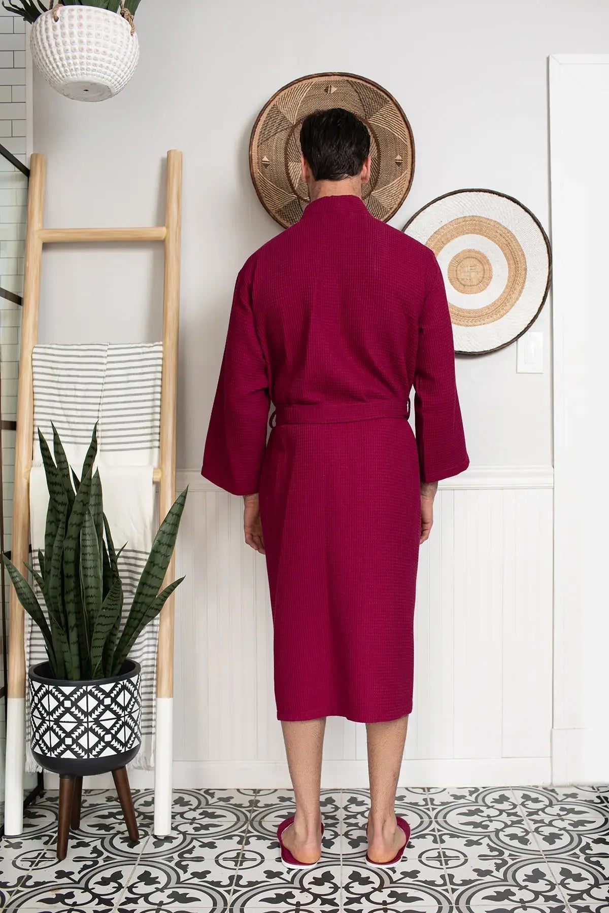 Bathrobe for Men -  Absorbent Lightweight