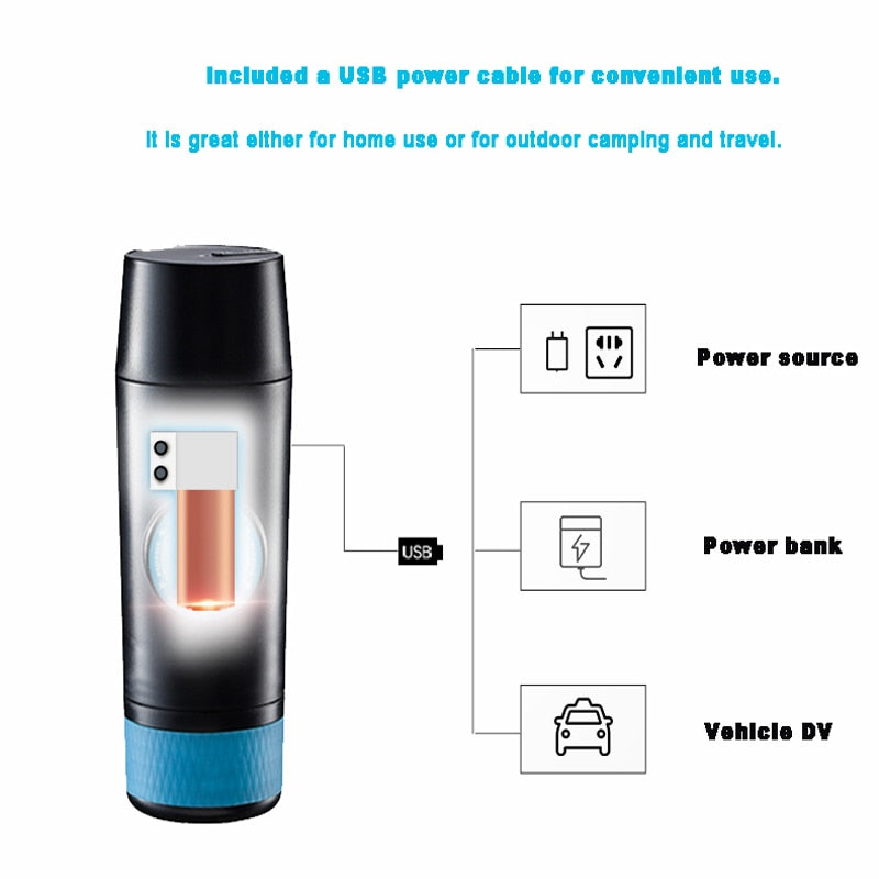 PORTABLE ESPRESSO MAKER - Have Espresso on the Go