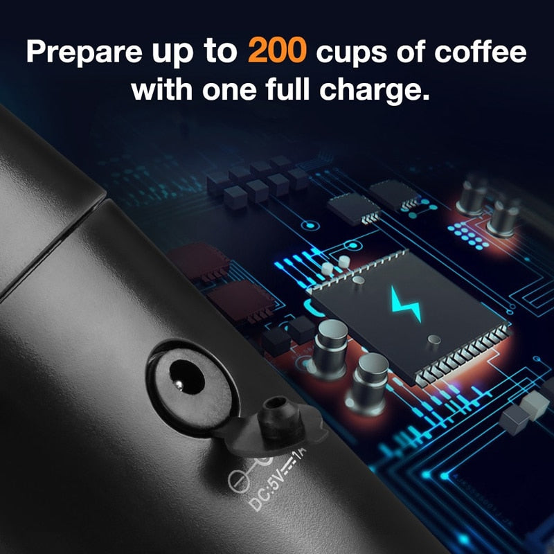 PORTABLE ESPRESSO MAKER - Have Espresso on the Go
