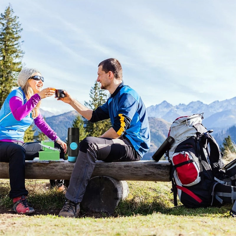PORTABLE ESPRESSO MAKER - Have Espresso on the Go