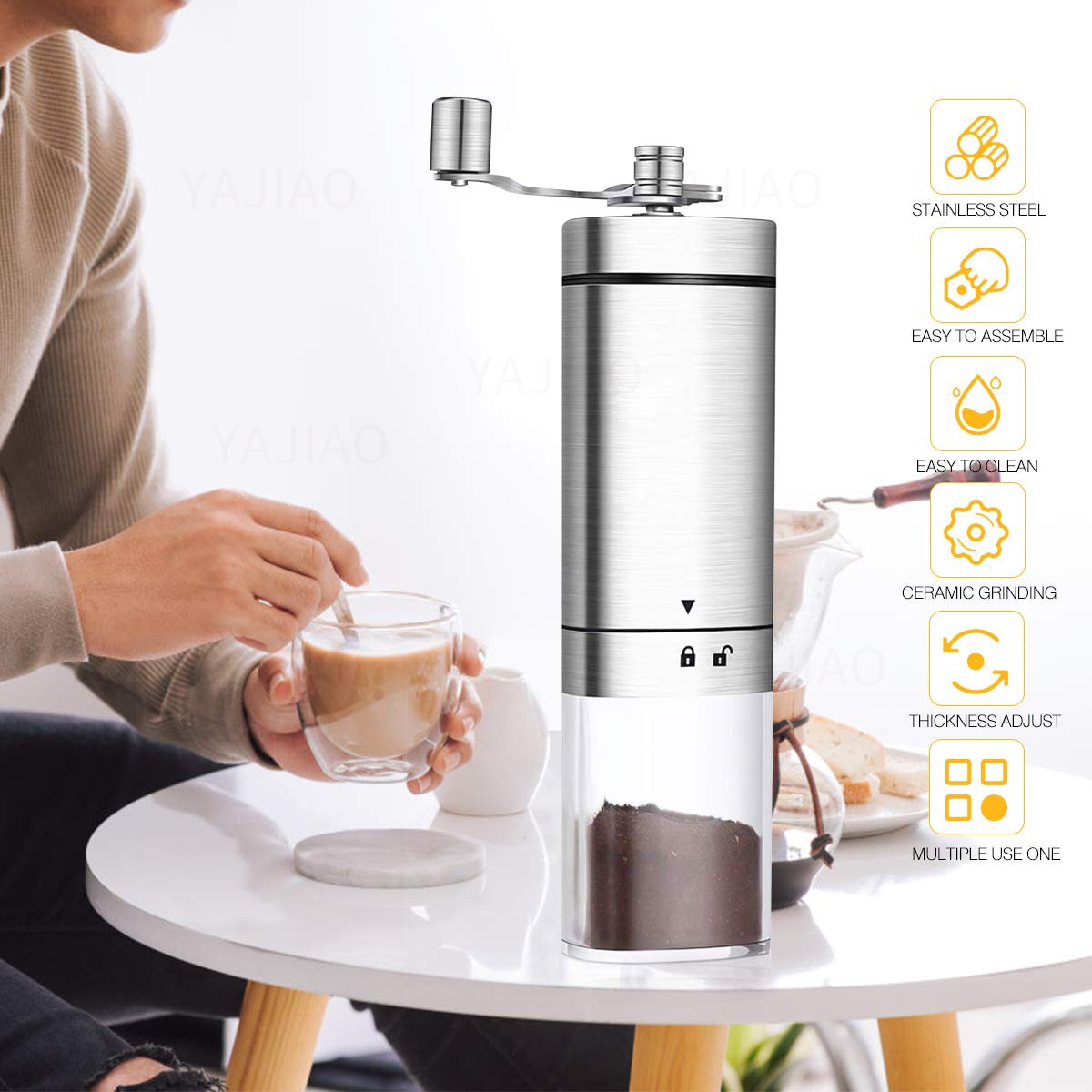 MINI MANUAL COFFEE GRINDER