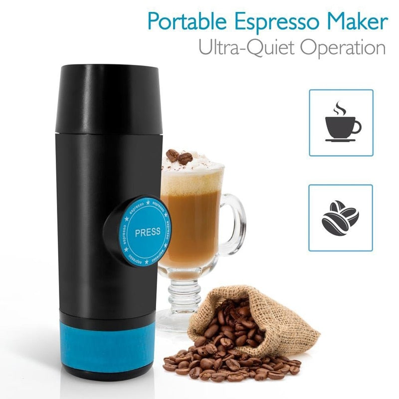 PORTABLE ESPRESSO MAKER - Have Espresso on the Go