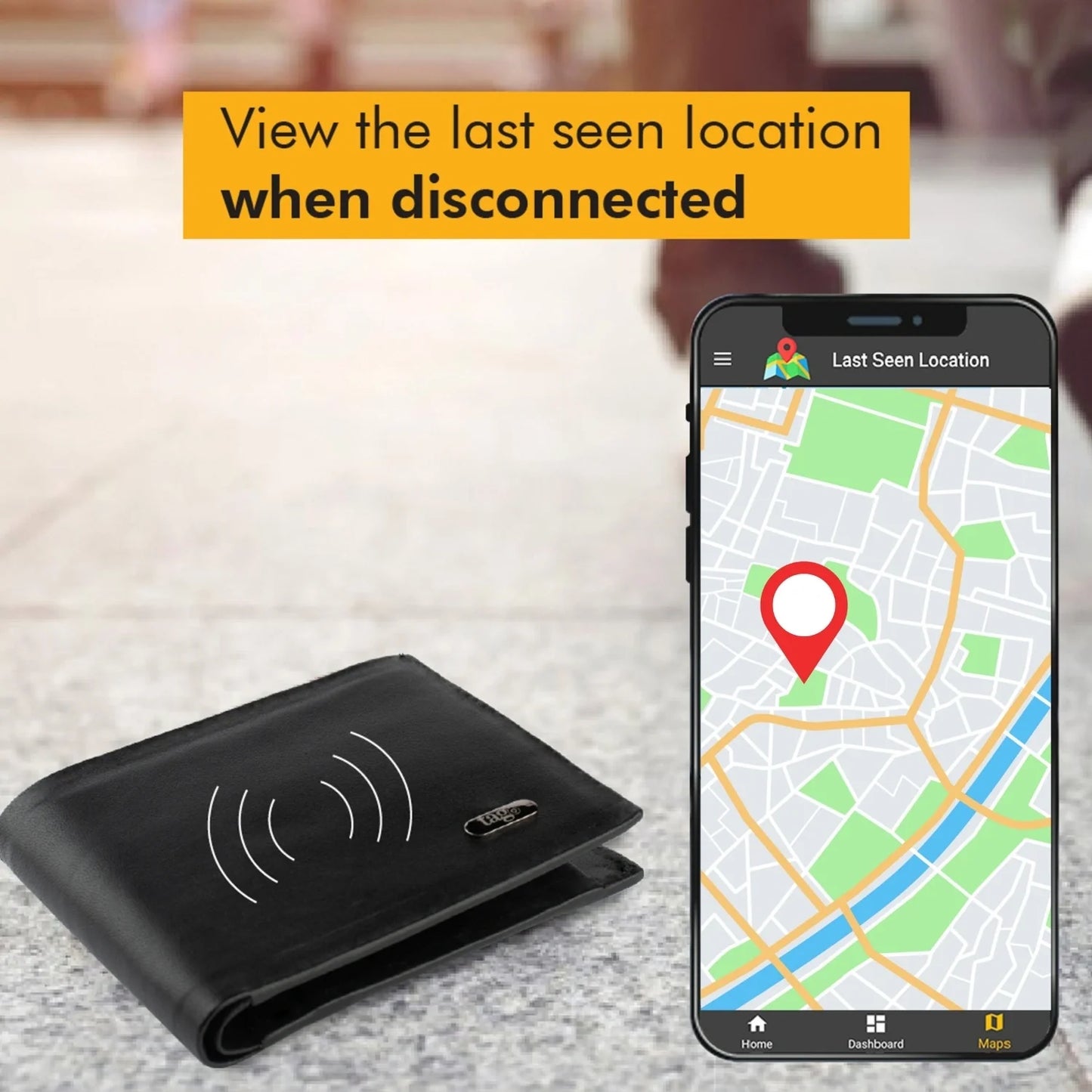 Secure Smart Wallet - Never Lose your Wallet Again!