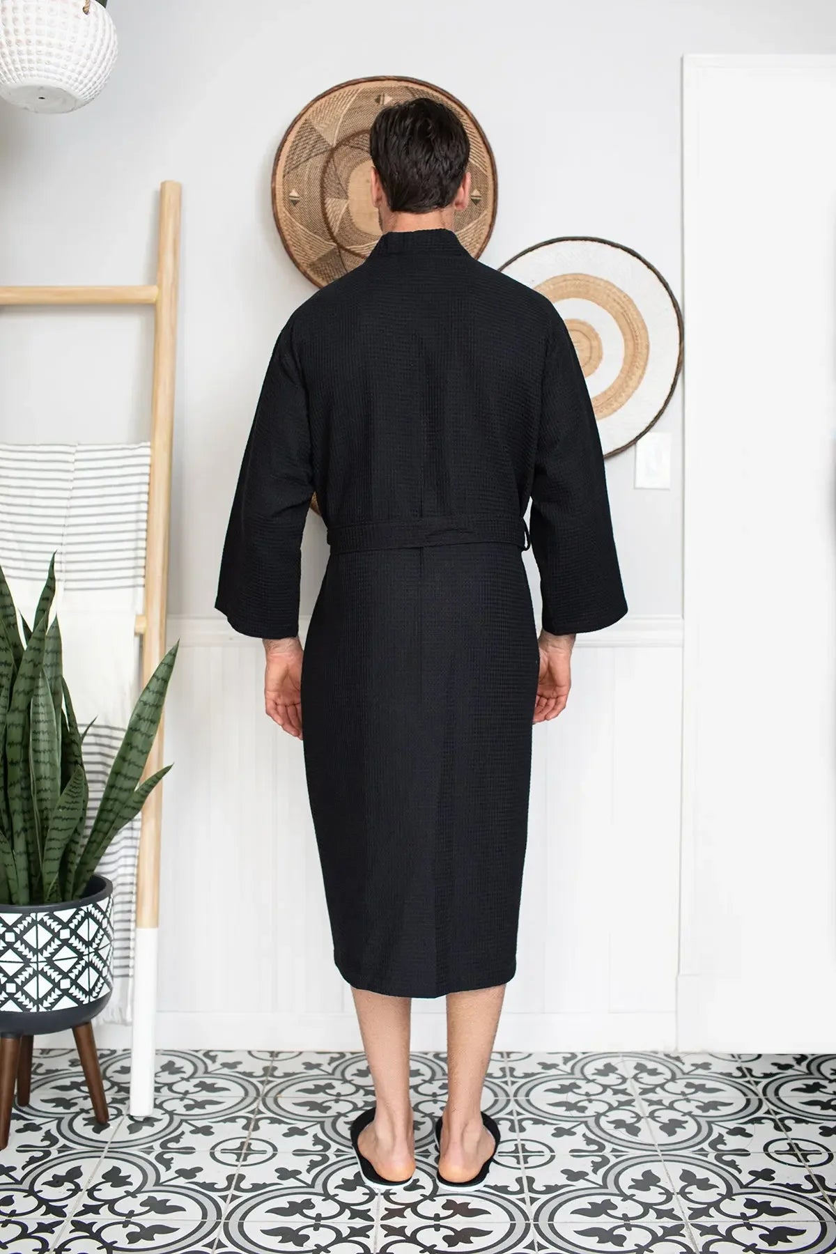 Bathrobe for Men -  Absorbent Lightweight